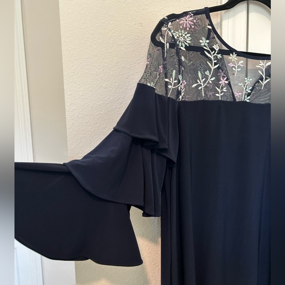 Dress with Bell Sleeves - Picture 2 of 5